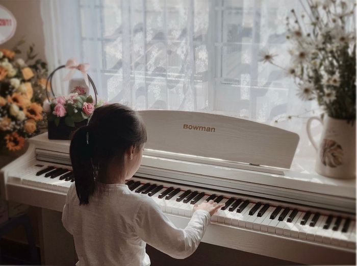 Hình ảnh không gian học tập tại Trung tâm âm nhạc LC Music