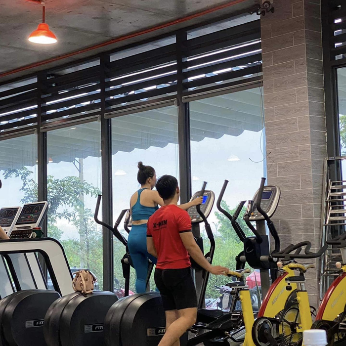 Khu vực tập yoga thư giãn tại Fitness & Yoga X-MEN