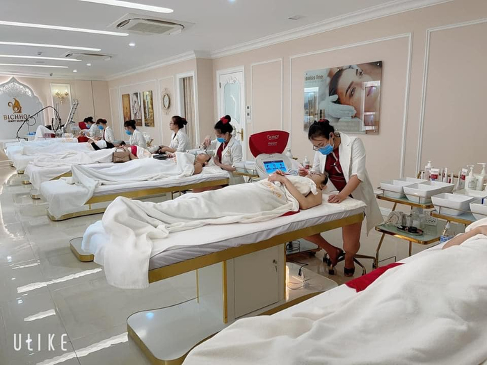 Hình ảnh đầu tiên ghi lại vẻ đẹp tại Thẩm mỹ viện Bích Hòa