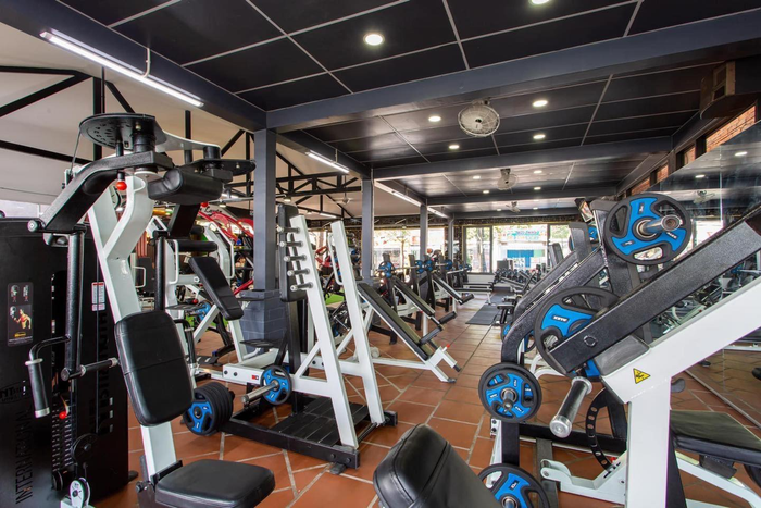 Hình ảnh cơ sở vật chất hiện đại tại BOSS GYM