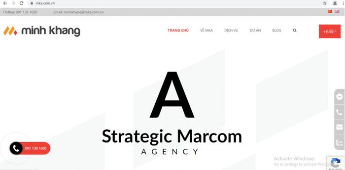 Hình ảnh thành tựu nổi bật của Minh Khang Agency