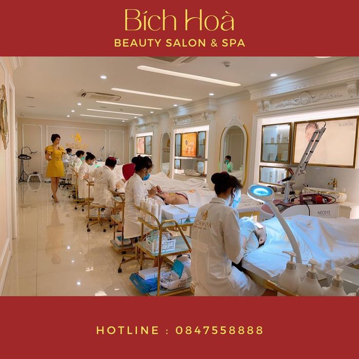 Không gian hiện đại và sang trọng tại Thẩm Mỹ Viện Bích Hòa