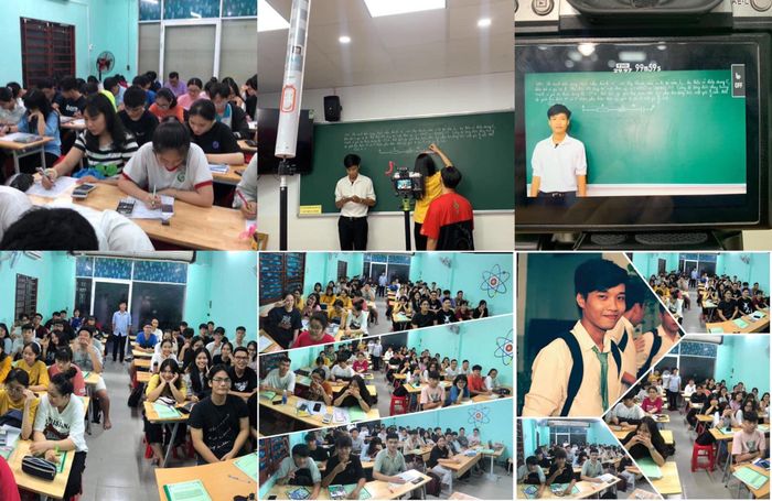 Hình ảnh thực hành thí nghiệm tại Luyện Thi THPT Thầy Nam
