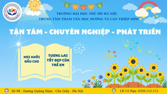 Trung Tâm Can Thiệp Sớm Đại Học Thủ Đô Hà Nội - Hình ảnh 1