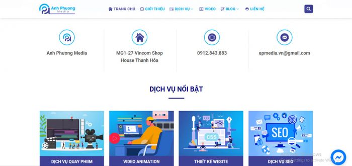 Hình ảnh dự án truyền thông nổi bật của Anh Phương Media