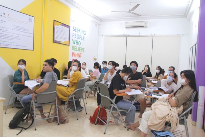 Hình ảnh lớp học của Thầy Hiển