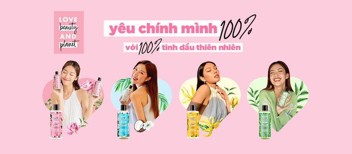 Hình ảnh sữa tắm Love Beauty And Planet chính hãng
