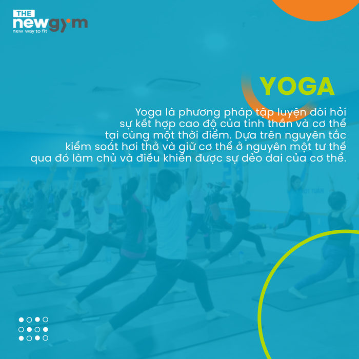 Hệ thống phòng tập tiêu chuẩn tại The New Gym