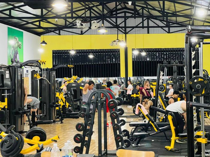 Hình ảnh không gian tập luyện tại Thế Giới Gym4