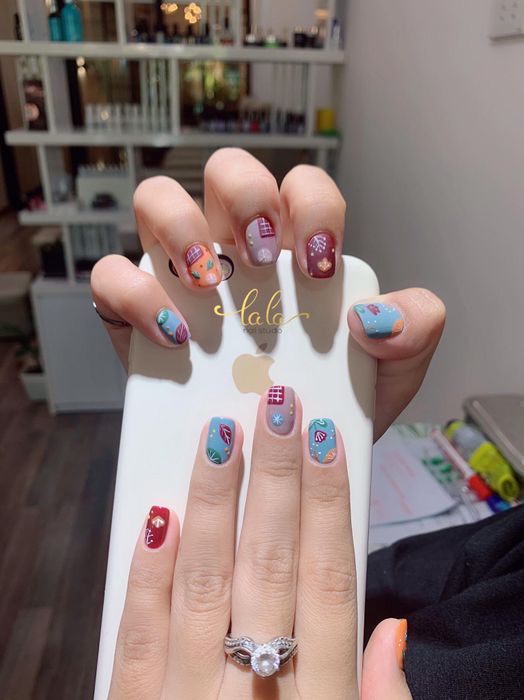 Hình ảnh không gian ấm cúng tại LaLa Nail Studio