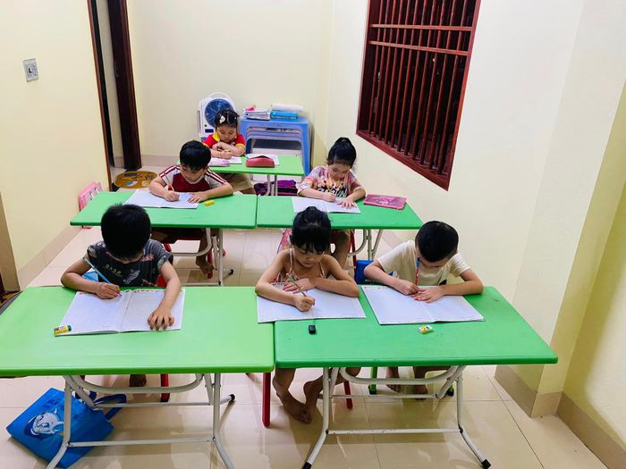 Hình ảnh thành quả học viên tại Luyện chữ đẹp Cô Linh