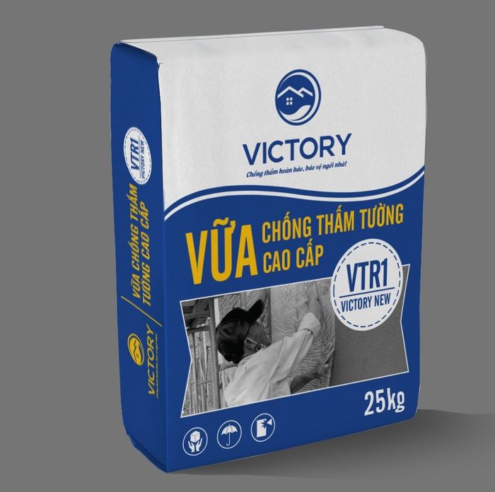 Hình ảnh thực tế Vữa chống thấm Victory - Giải pháp đa năng cho mọi công trình