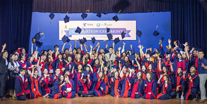 Hình ảnh lớp học thực tế tại TESOL Simple Education