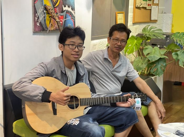 Không gian đào tạo chuyên nghiệp tại Guitar Đồng Tâm