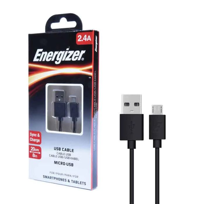 Hình ảnh cận cảnh thiết kế cao cấp của cáp Energizer