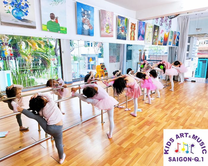 Không gian sáng tạo tại Trung tâm Nghệ thuật Trẻ em Sài Gòn (KAMS)
