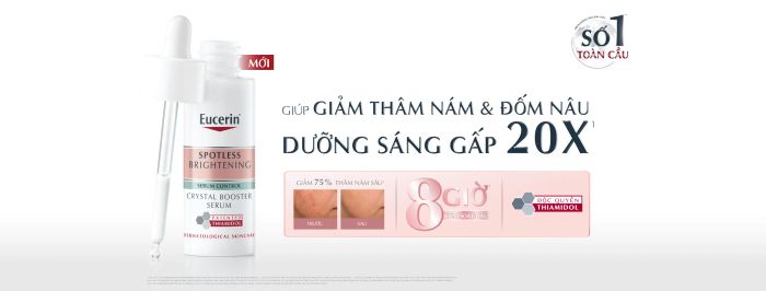 Bộ sưu tập sản phẩm Eucerin chính hãng