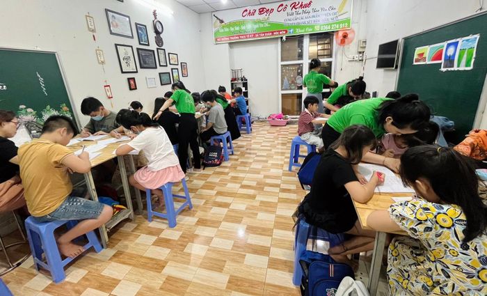 Không gian học tập tại Trung tâm Tiền Tiểu Học Khuê Các