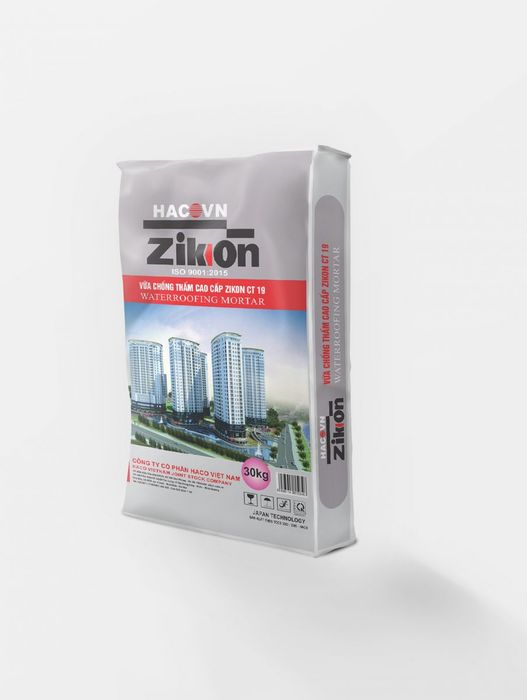 Hình ảnh thực tế Vữa chống thấm Zikon - Giải pháp chống thấm đa năng