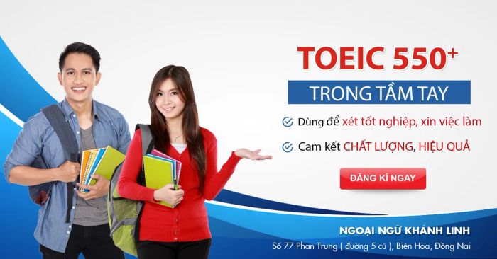 Hình ảnh không gian học tập tại Ngoại Ngữ Khánh Linh