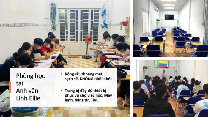 Hình ảnh lớp học tại ELE - English with Linh Ellie