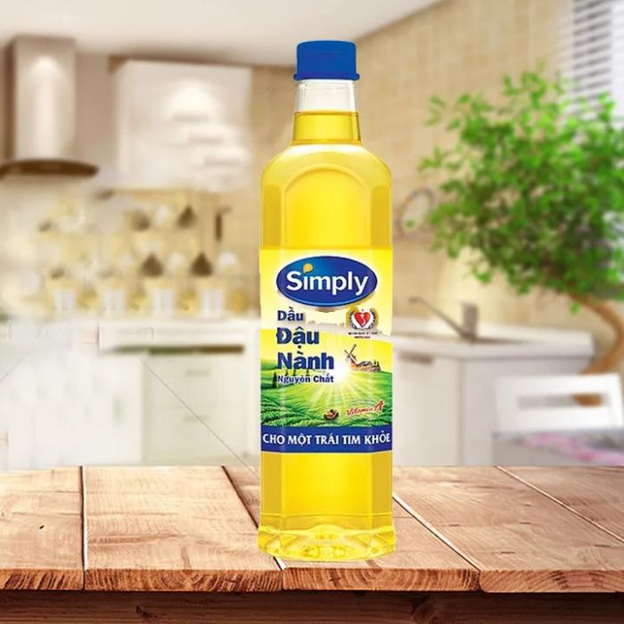 Dầu đậu nành nguyên chất Simply - Hình ảnh 1