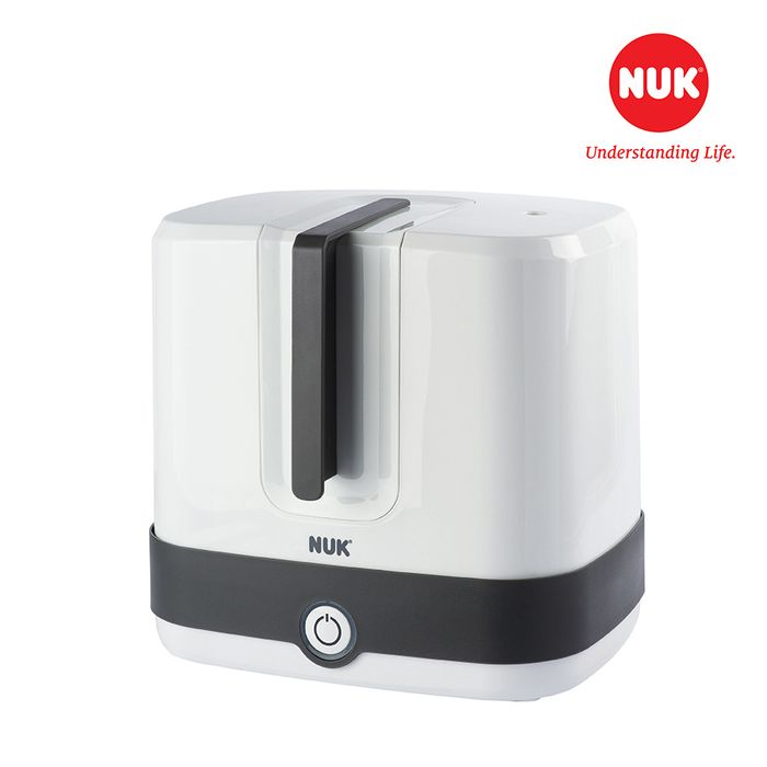 Máy Tiệt Trùng Bình Sữa NUK ảnh 2 - Thiết kế hiện đại, tiện lợi cho việc tiệt trùng bình sữa và các vật dụng cần thiết khác của bé chỉ trong vài phút.