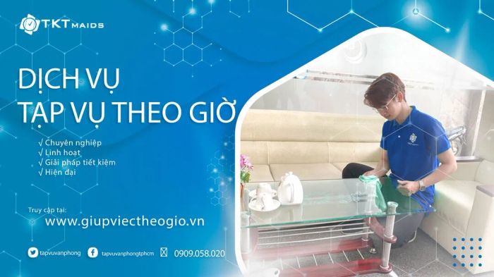 Hình ảnh hoạt động dịch vụ của TKT Maids
