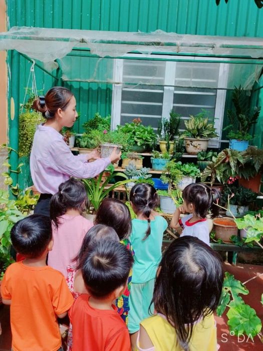 Góc học tập Montessori chuẩn tại Trường Mầm non Mai Lan