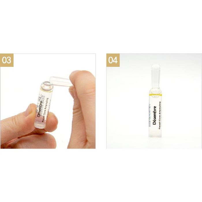 Hình ảnh thực tế sản phẩm Tế bào gốc trẻ hóa Desembre Recell Core Ampouling