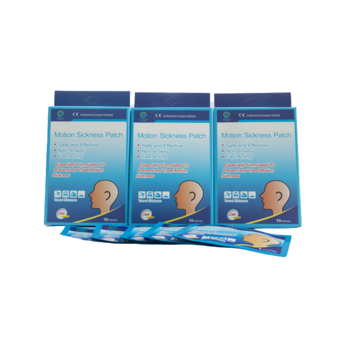 Miếng Dán Chống Say Tàu Xe Motion Sickness Patch - Hình ảnh 1
