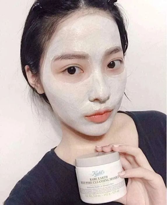 Kiehl’s Rare Earth Deep Pore Cleansing Masque hình ảnh 2