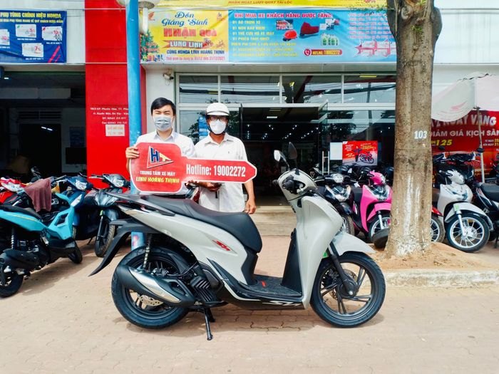 Hình ảnh không gian trưng bày xe tại Honda Linh Hoàng Thịnh