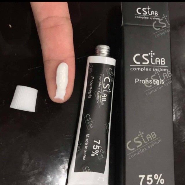 Hình ảnh chân thực kem ủ tê CSLab 75% Hàn Quốc