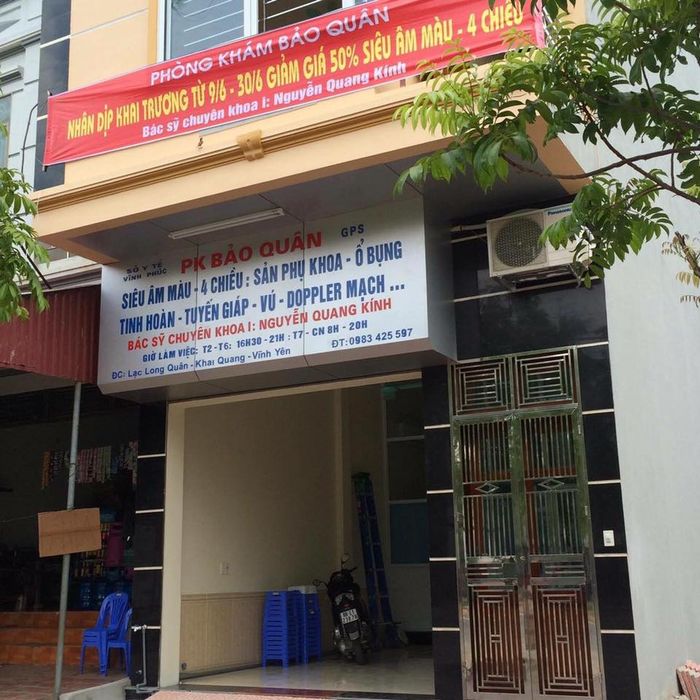Không gian hiện đại tại Phòng khám Bảo Quân