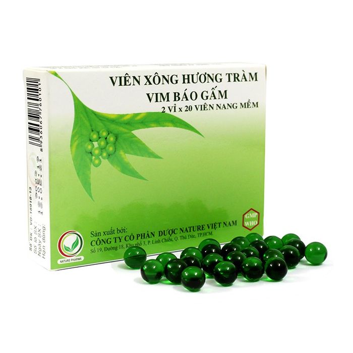 Viên Xông Hương Tràm Vim Báo Gấm - Hình ảnh 3
