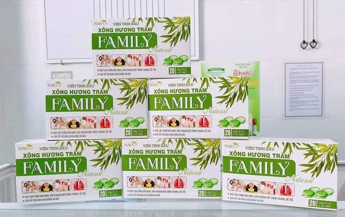 Viên Tinh Dầu Xông Hương Tràm FAMILY - Hình ảnh 1