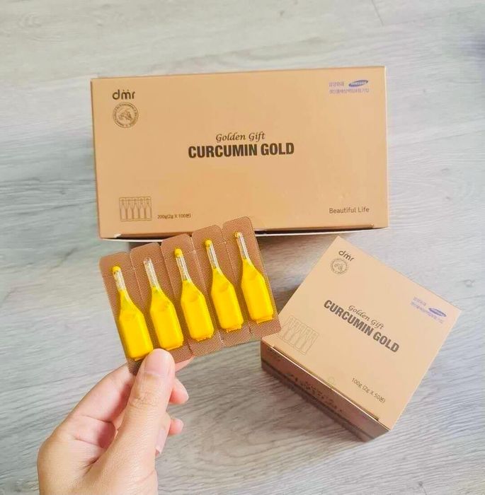 Hình ảnh thực tế sản phẩm Nano Curcumin Gold