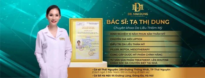 Hình ảnh thành phẩm tại Dr. Mai Dung Beauty