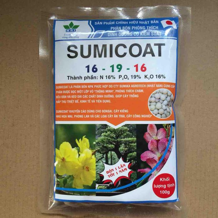 Hình ảnh thực tế phân Sumicoat 16-19-16 chất lượng cao