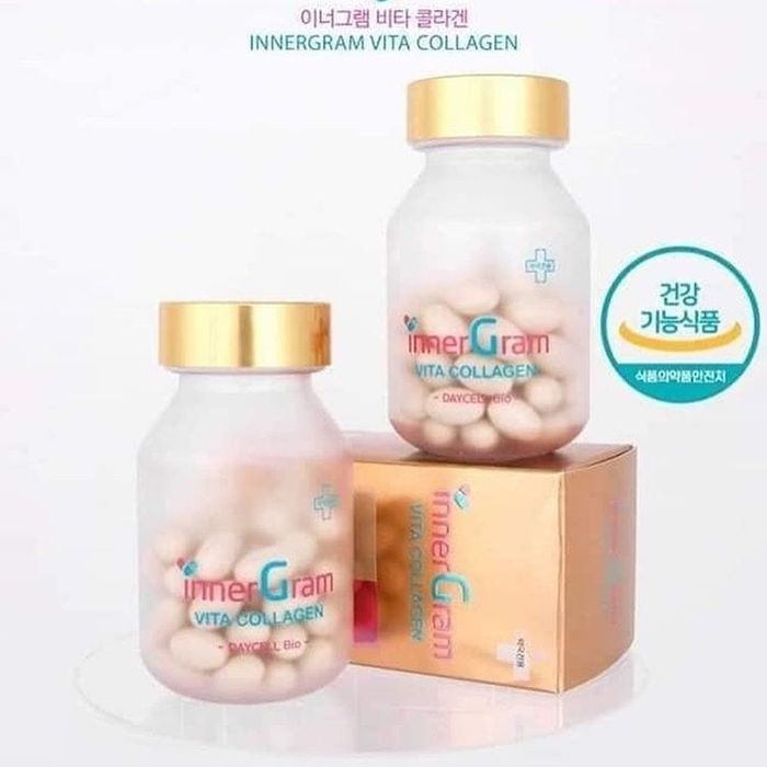 Viên uống Inner Gram Vita Collagen - Giải pháp cấp nước và làm trắng da hiệu quả (Ảnh minh họa 2)