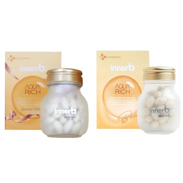 Hình ảnh thực tế Viên Uống Innerb Aqua Rich Collagen phiên bản Hàn Quốc