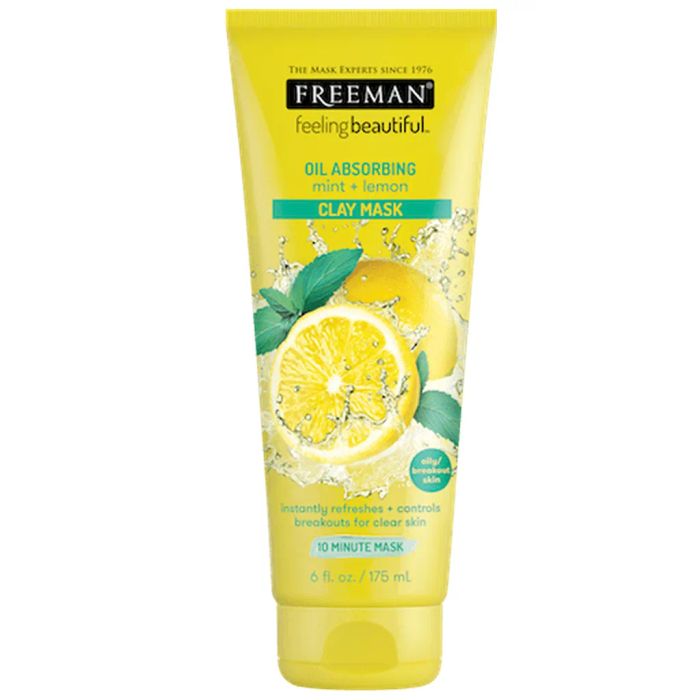 Mặt nạ Freeman Mint & Lemon Clay Mask giúp sát khuẩn nhẹ, giảm viêm mụn và loại bỏ mụn đầu đen hiệu quả - Hình ảnh 2