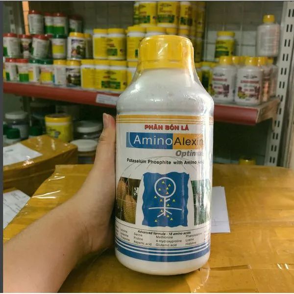 Hình ảnh phân bón lá Amino Alexin chính hãng