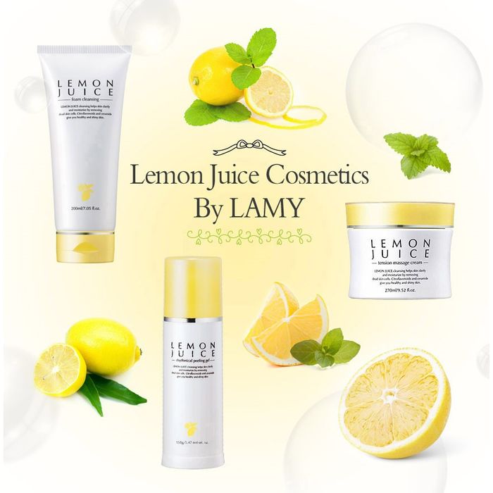 Hình ảnh Sữa Rửa Mặt Chanh GEO Lamy Lemon Juice Foam Cleansing - Ảnh 1
