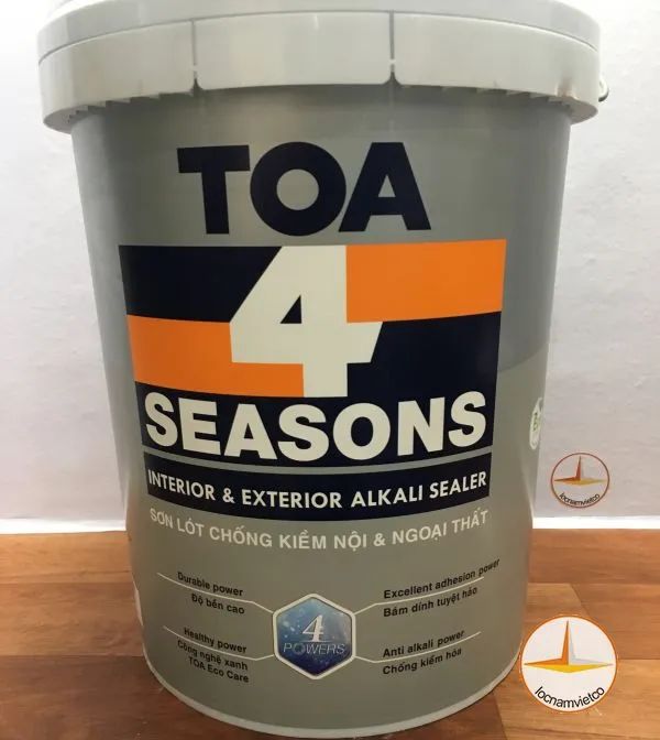 Sơn lót chống kiềm Nội & Ngoại thất TOA 4 Seasons Interior & Exterior Alkali Sealer ảnh 1