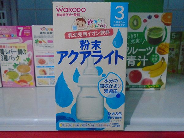 Hình ảnh sản phẩm Wakodo bù điện giải Nhật Bản (ảnh 1)