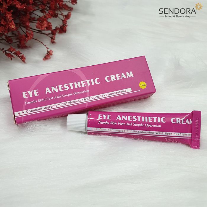 Eye Anesthetic - Bộ sưu tập ứng dụng thực tiễn trong phun xăm