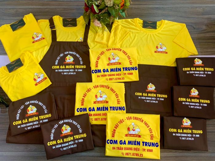 Hình ảnh sản phẩm đồng phục của In Áo Nghệ An