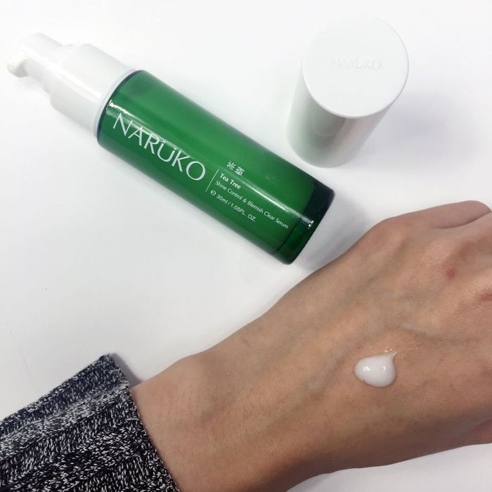 Tinh Chất Trị Mụn Chiết Xuất Tràm Trà Naruko Tea Tree Shine Control & Blemish Clear Serum ảnh 2